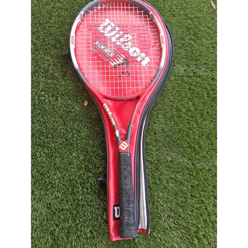 Wilson Hammer System 26 PWS Tennis Racquet Red Original Grip 4 Number 0